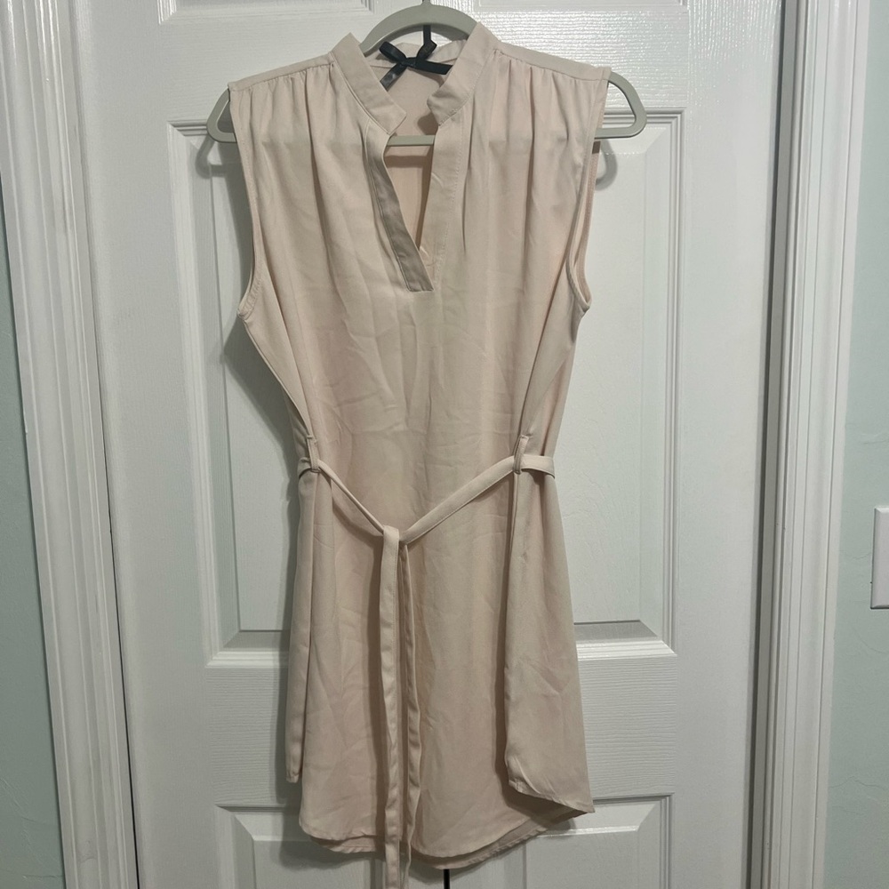 Ali & Kris Cream Top with Black Bow